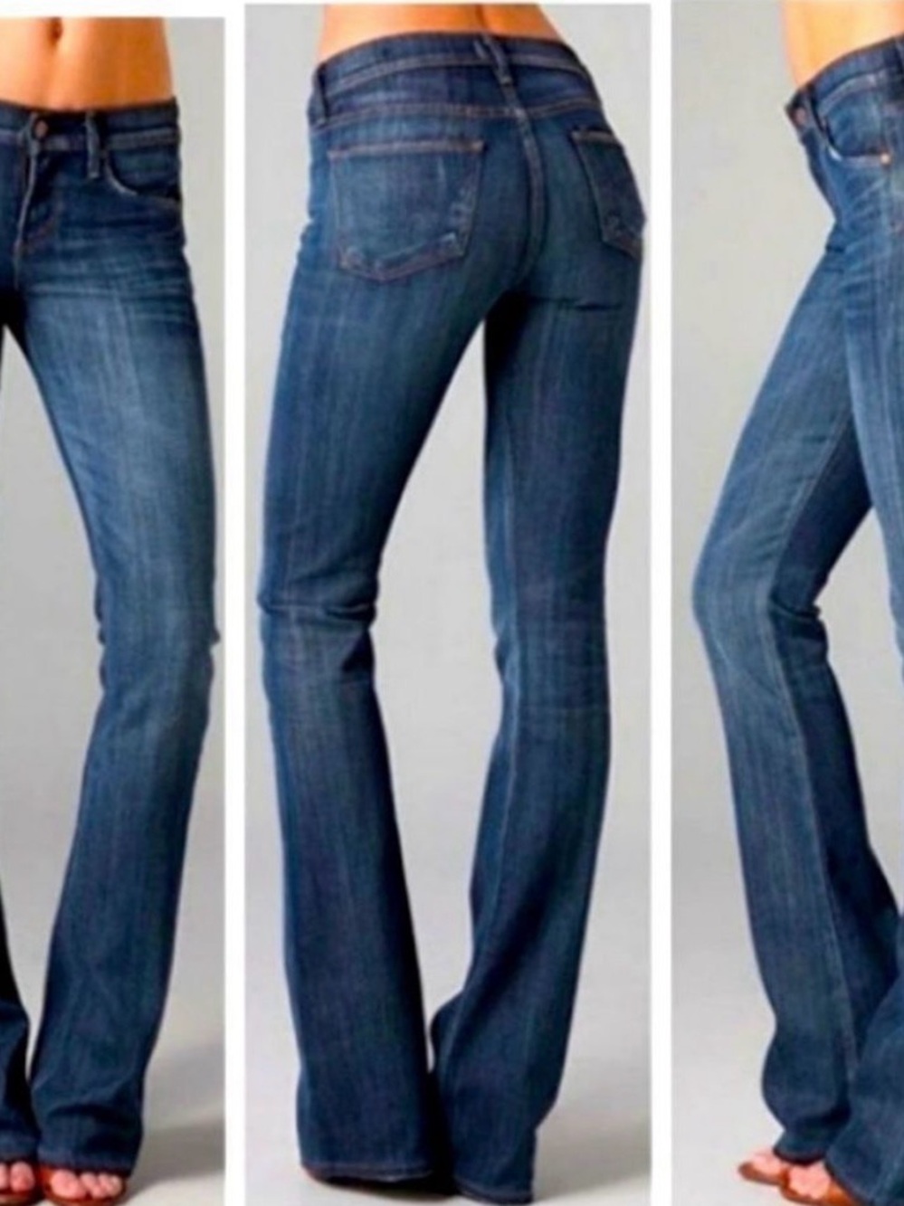 Citizen Of Humanity Amber Medium Rise Bootcut Women's Dark Blue Jeans
